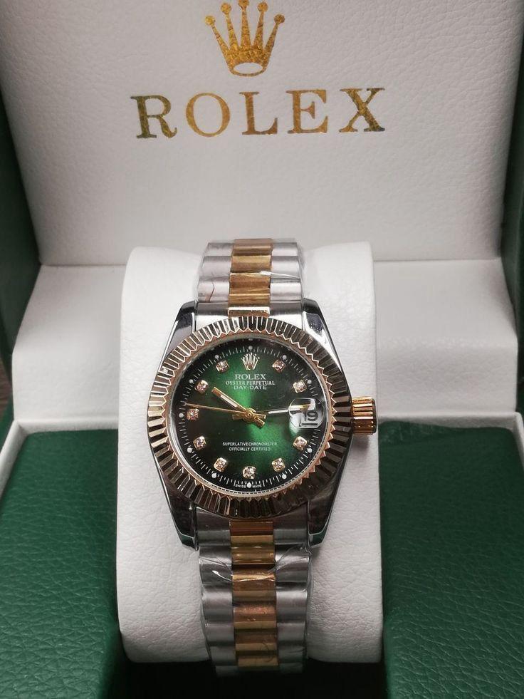 ROLEX GREEN DAY/DATE