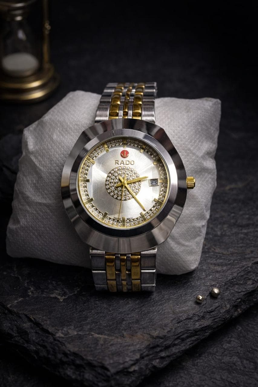 RADO SILVER STEEL CHAIN WATER RESIST